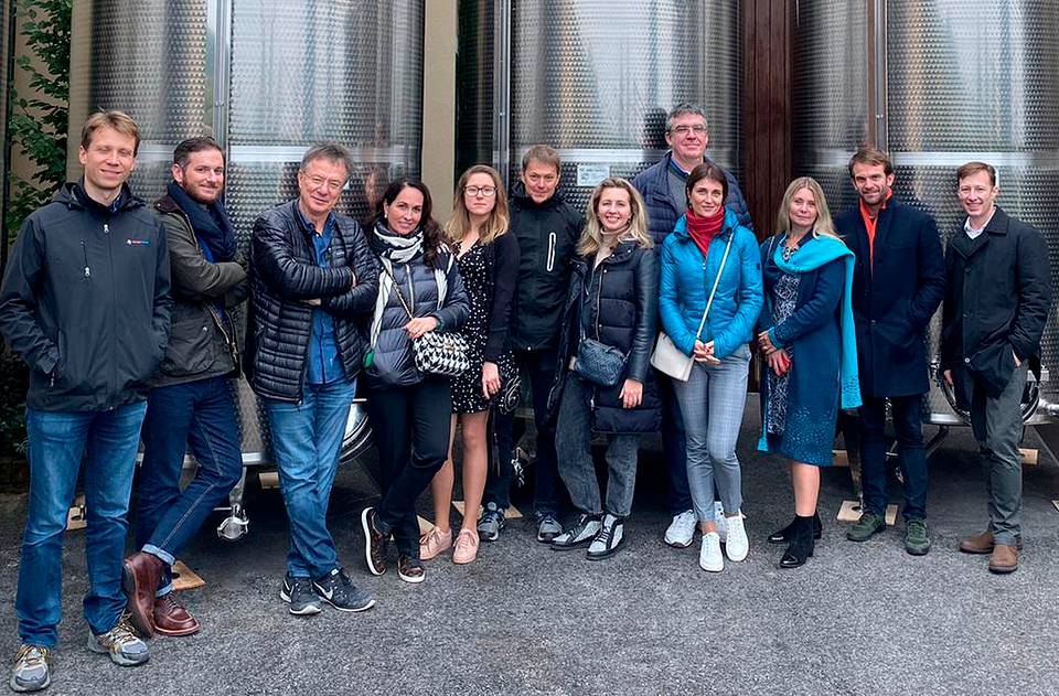 With Almaz Capital team in Italy, 2019 Personal archive of Alexander Galitsky