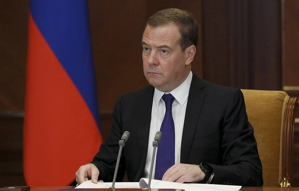 Deputy Chairman of the Russian Security Council Dmitry Medvedev Yekaterina Shtukina/POOL/TASS