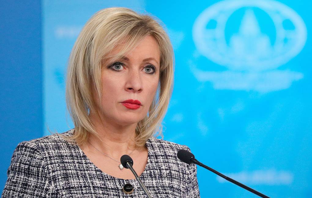 Russian Foreign Ministry Spokeswoman Maria Zakharova Russian Ministry of Foreign Affairs/TASS