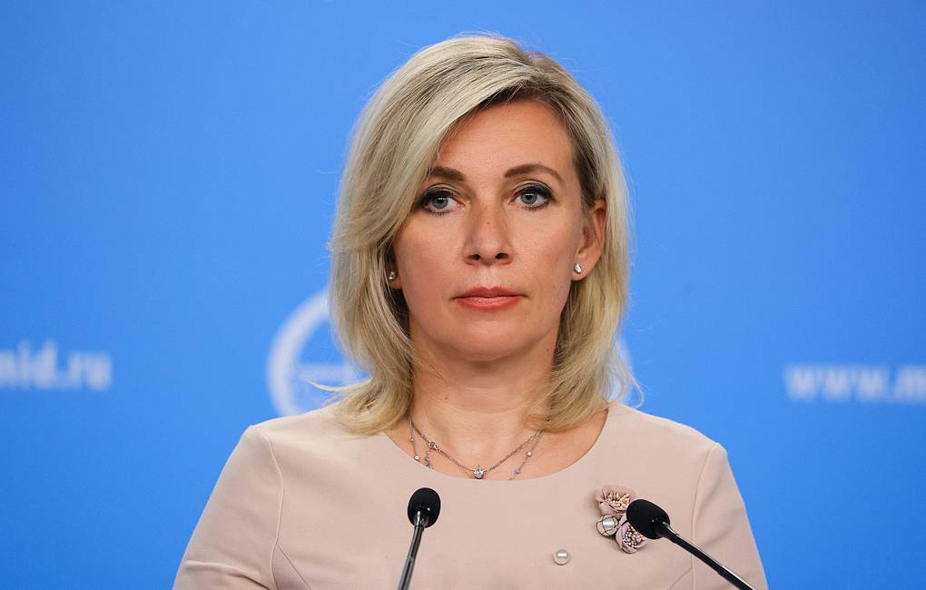 Russian Foreign Ministry Spokeswoman Maria Zakharova Russian foreign Ministry press service/TASS