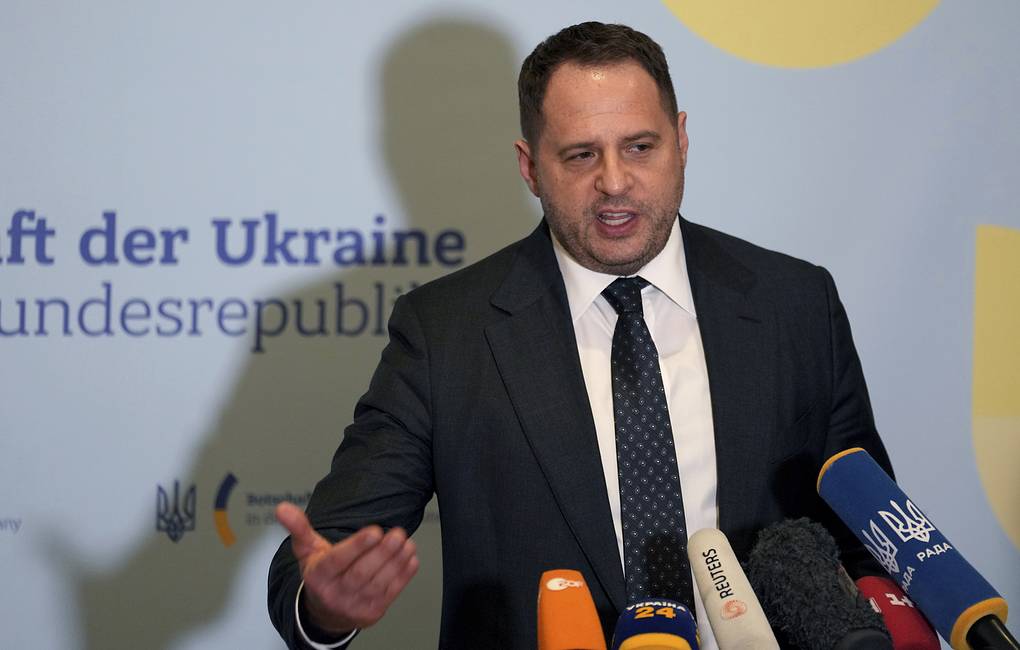 Head of the Ukrainian Presidential Administration Andrey Yermak AP Photo/ Michael Sohn